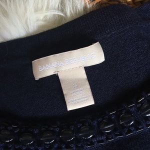 Banana Republic Sweaters - ✈️ BANANA REPUBLIC Embellished Sweater Banana Republic Sweaters - ✈️ BANANA REPUBLIC Embellished Sweater